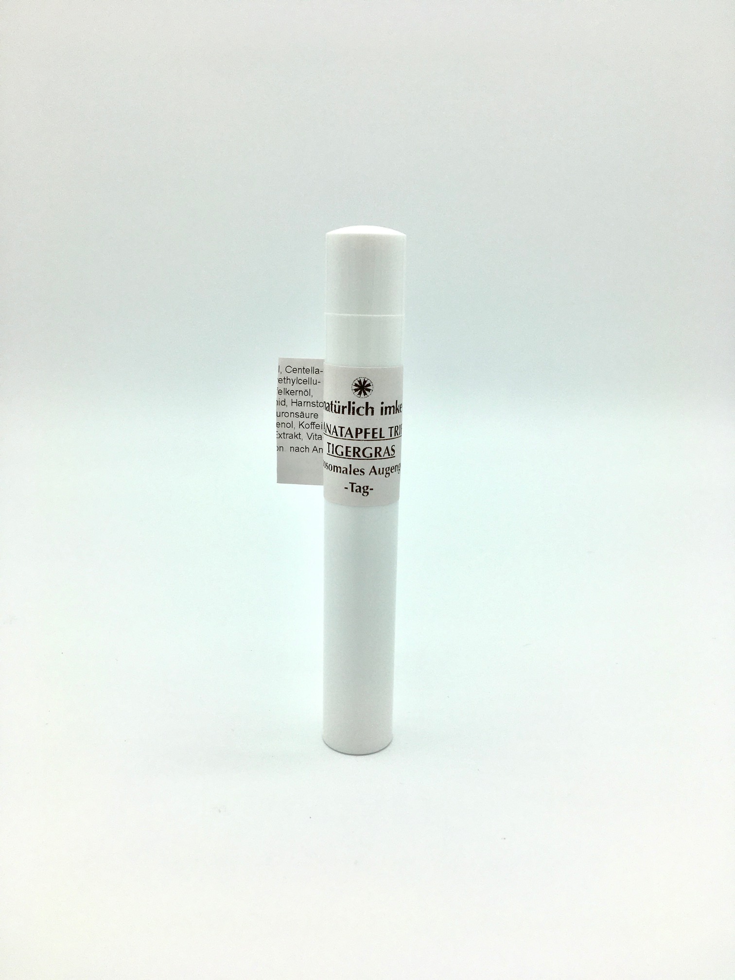 opak-gelbliches Augengel im 10ml Pump-Spender